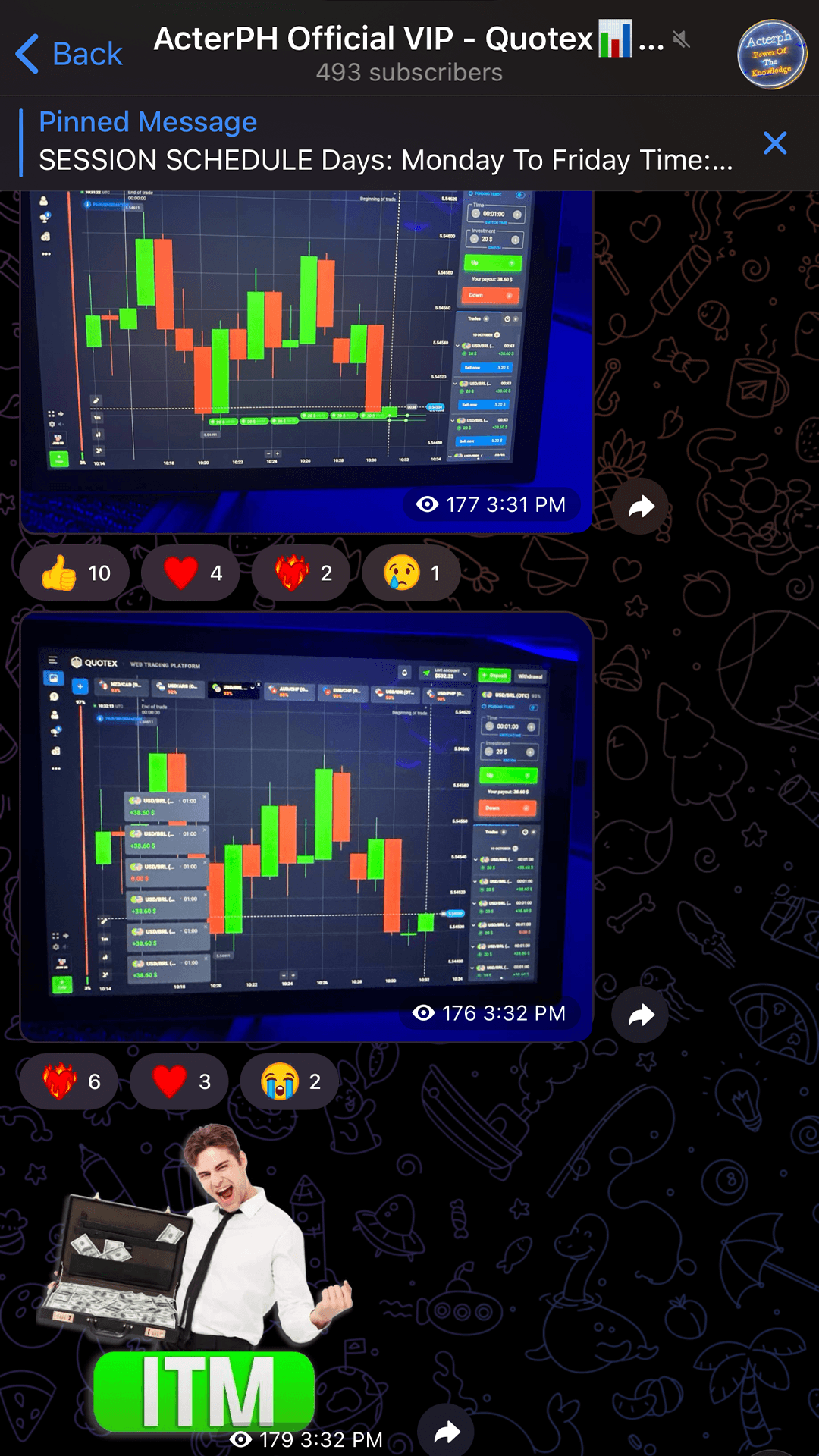 Telegram Live Trade