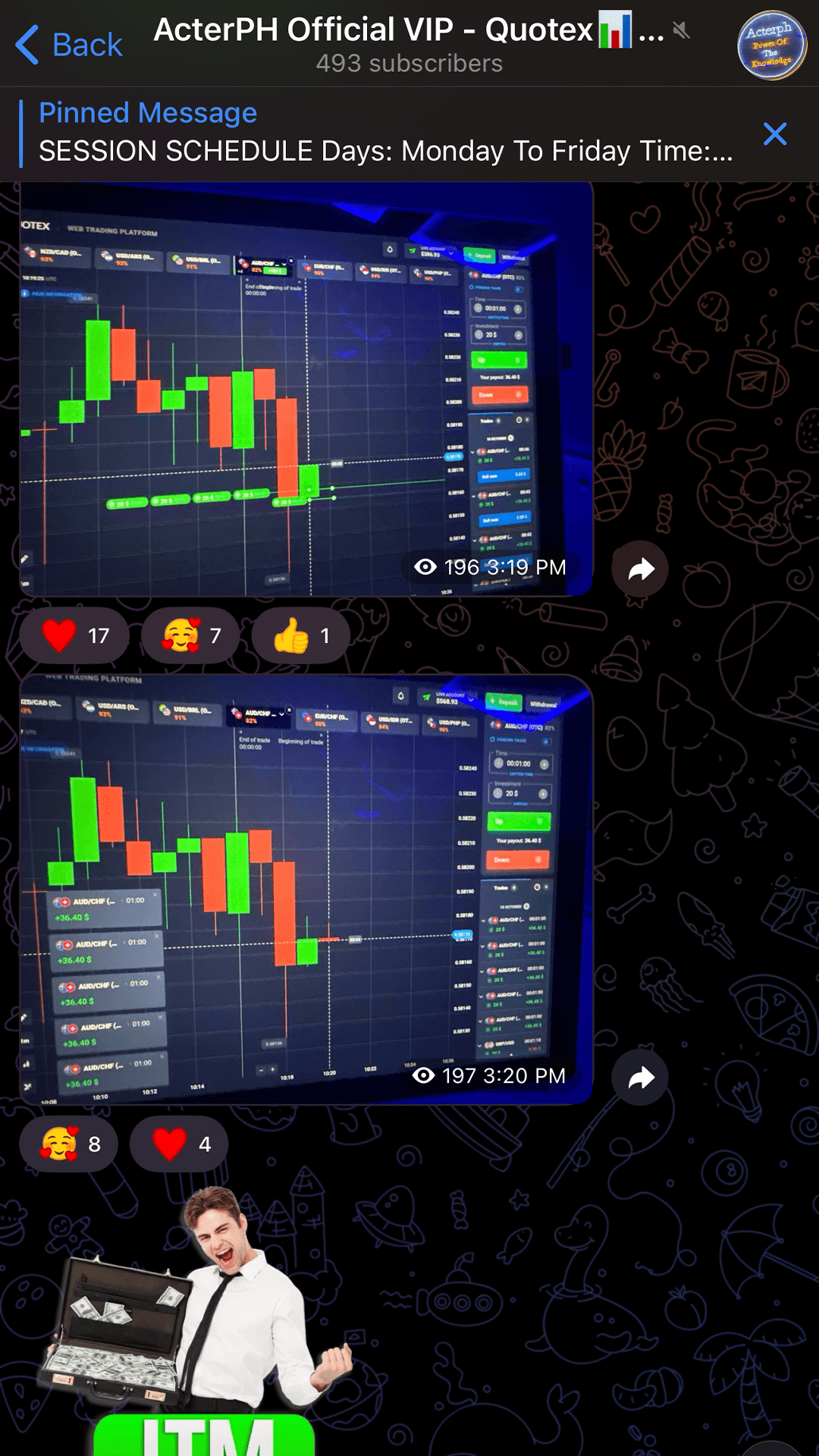 Telegram Live Trade