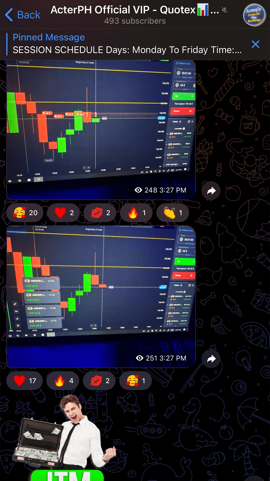 Telegram Live Trade