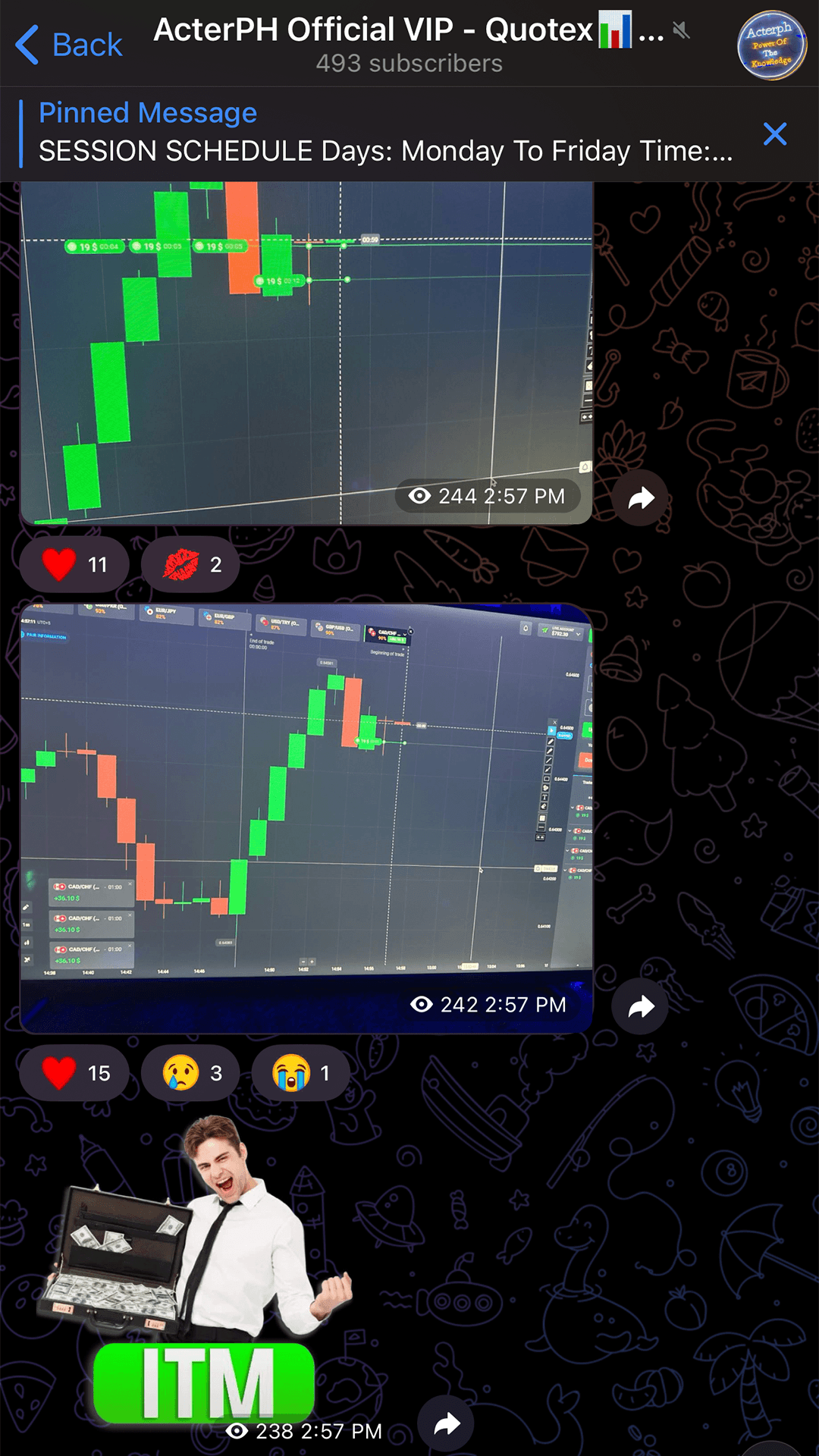 Telegram Live Trade